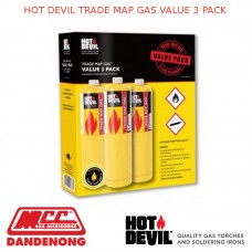 HOT DEVIL TRADE MAP GAS VALUE 3 PACK